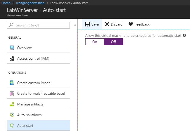 Disable auto-start for a specific VM