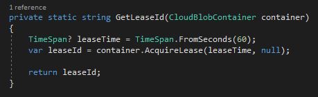 Get the lease ID of your block blob
