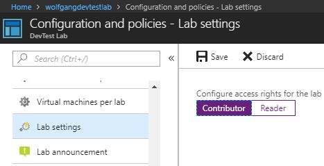 Give users the Contributor or Reader access rights
