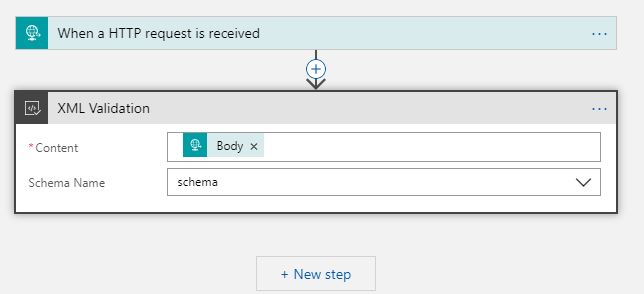 Add XML validation to your Logic App