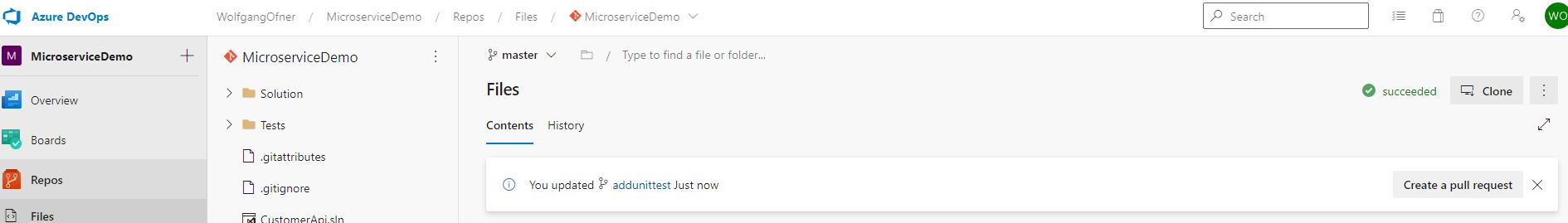 Create a new Pull Request