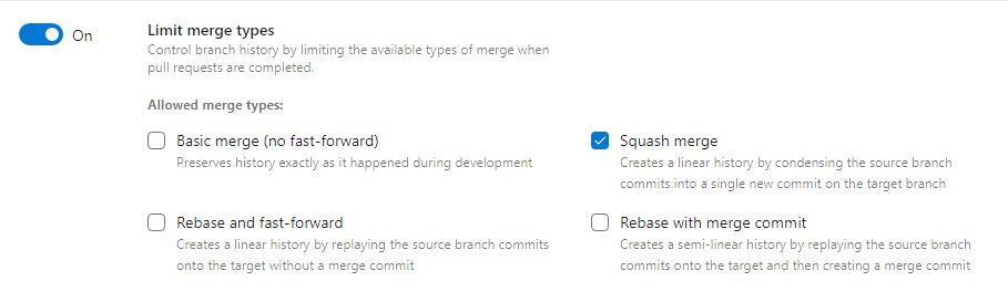 Limit the merge types