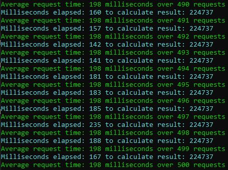 Run the load test with auto-scaling