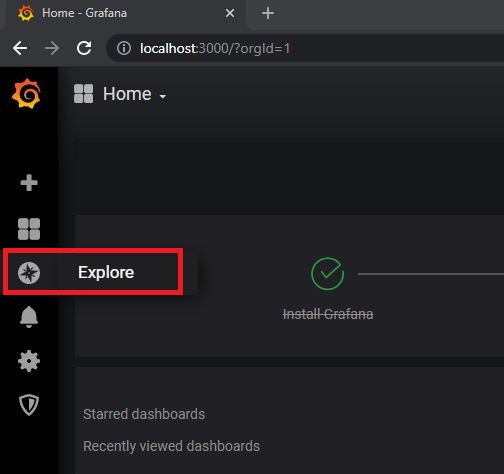Open the Loki query editor