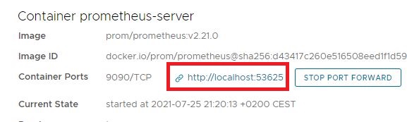 Activate the Port Forwarding