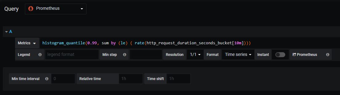 Create a Histogram Query