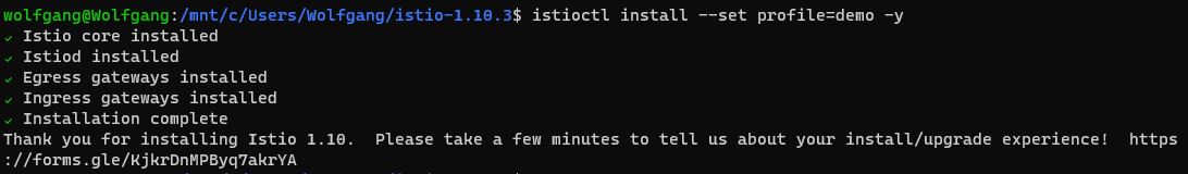 Install Istio in Kubernetes