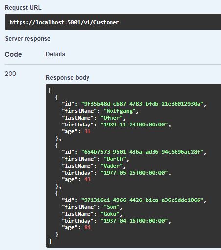 Successfully retrieved data from the database